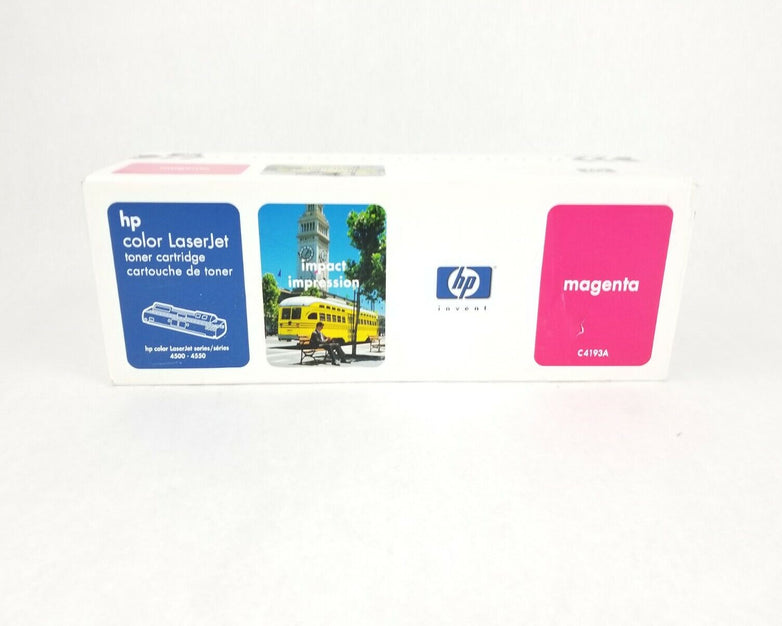 Genuine HP Color LaserJet 4500 4550 Series C4193A Toner Cartridge Magenta