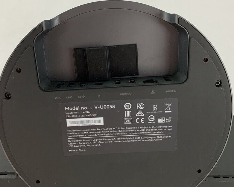 Logitech V-U0038 Surface Pro SmartDock Video Conferencing