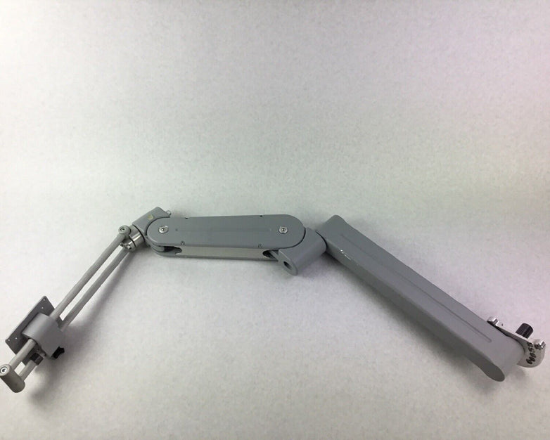 Wall Mount Medical Monitor + Keyboard Stand in the Style of Herman Miller