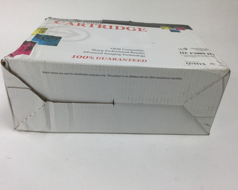 Premium Toner Cartridge for HP Q7551X, NEW Factory Sealed