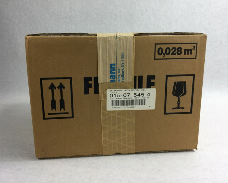 Brinkmann S.S. Bath Pan, CPL, 120v 015-67-545-4