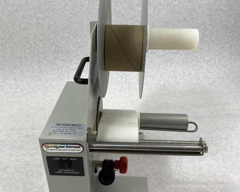 Quick Label Systems 27100-000 Heavy Duty QuickDispense Auto Dispenser UNTESTED