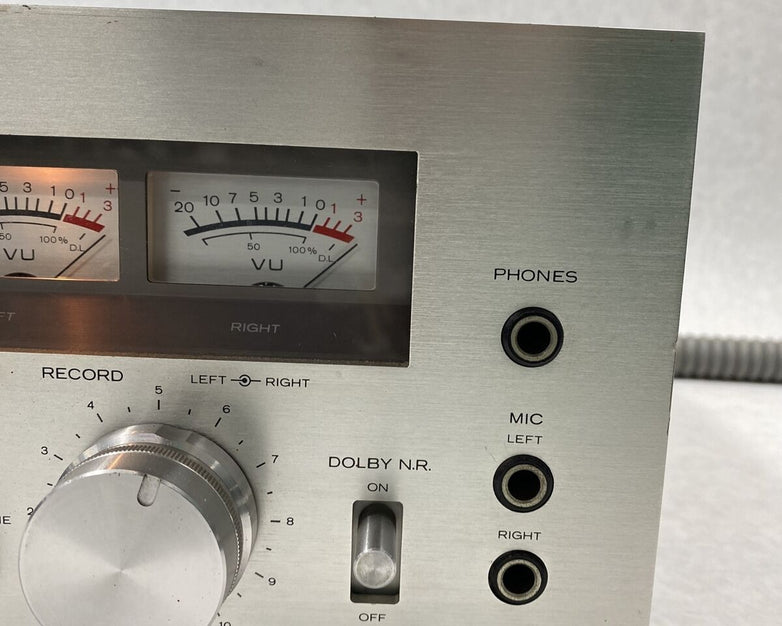 Kenwood KX-620 Stereo Cassette Deck NEEDS REPAIR