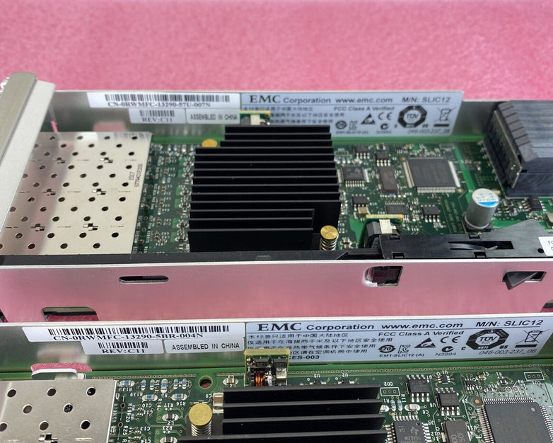 EMC SLIC12 4-port 8GB FC I/O Module W/2sfps Lot of 2