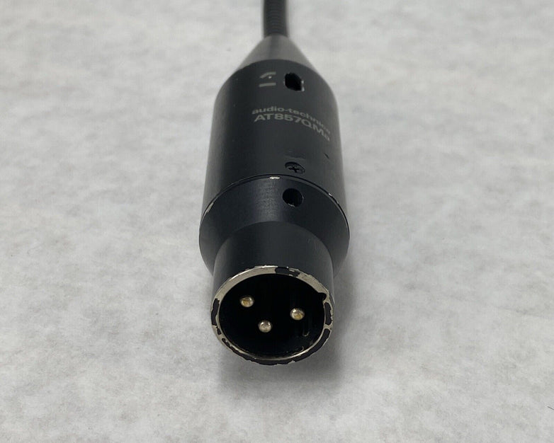 Audio Technica AT857QMa Cardioid Condenser Quick-Mount Gooseneck Microphone