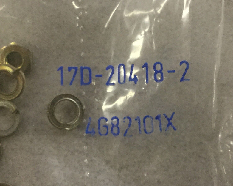 ALLIED Amphenol (4G82101X) D-Sub Accessory Screwlock Nut/Washer (10 in bag) NEW