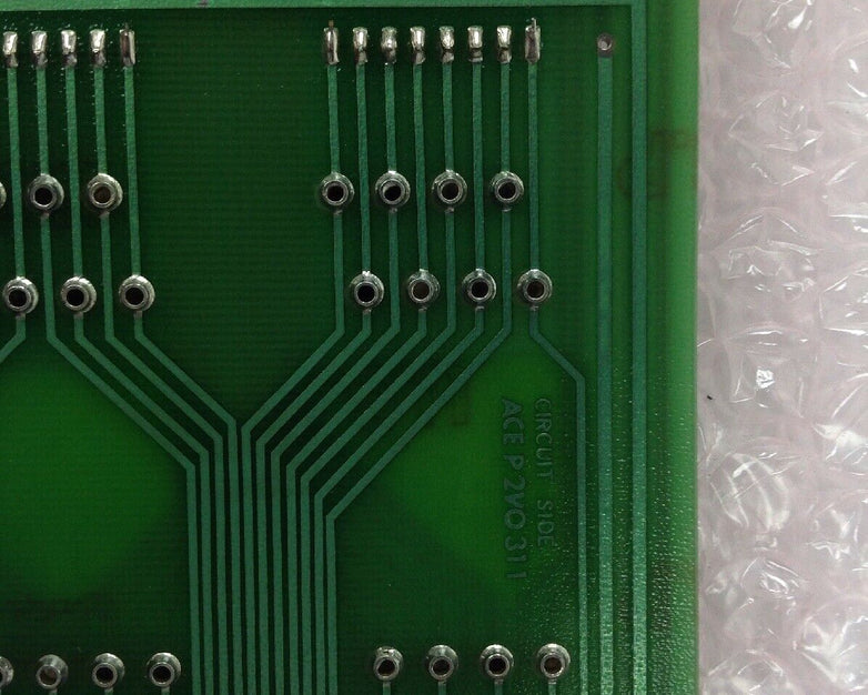 Ace P 2VO 311 Circuit Board 7911/SEC Rev B 06019 Connector Amp 530384-9 8049