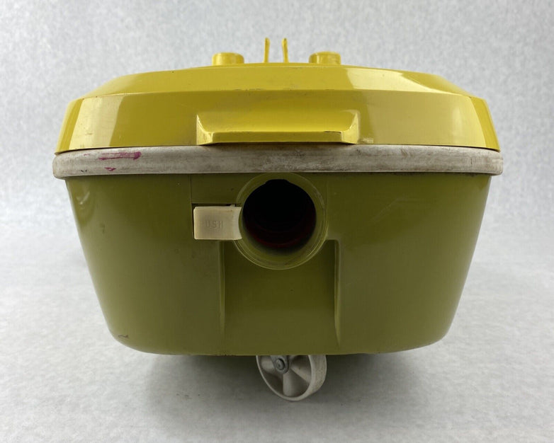 Vintage Kenmore 2627 Canister Vacuum Cleaner Motor 116 w/ Vacuum Hose Yellow