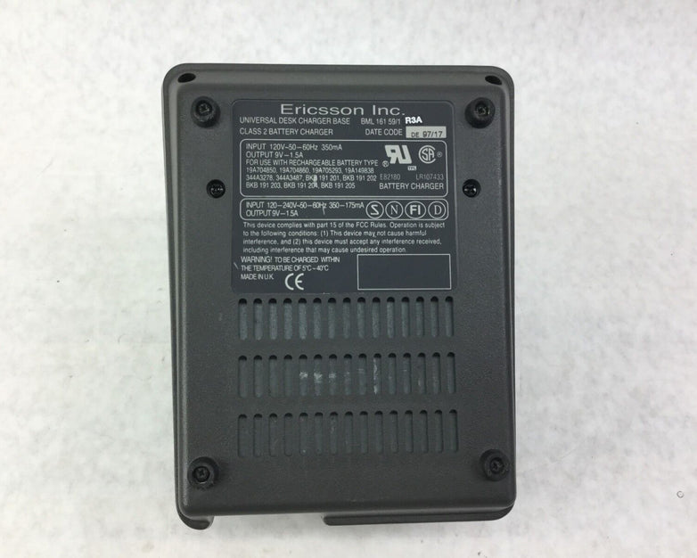 Ericsson Inc Universal Desk Charger Base Class 2 BML 161 59/1 R3A Lot of 10