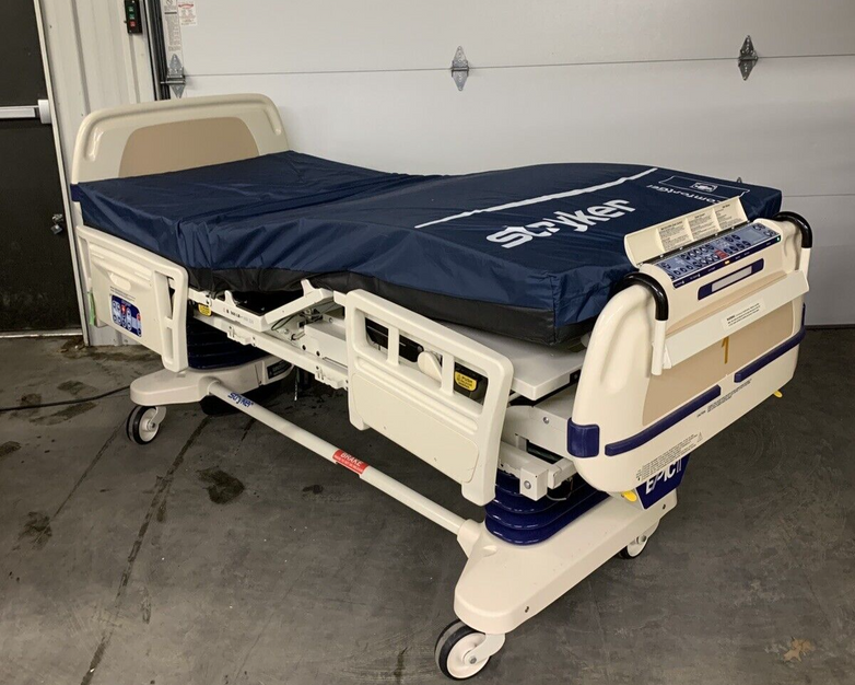 Stryker Epic Bed 2030 Critical Care Hospital Bed w/ Comfort Gel Mattress