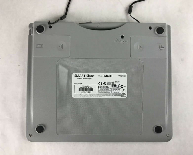 SMART Slate WS200 Graphic Tablet Pad Bluetooth w/ Pen and USB Connecter