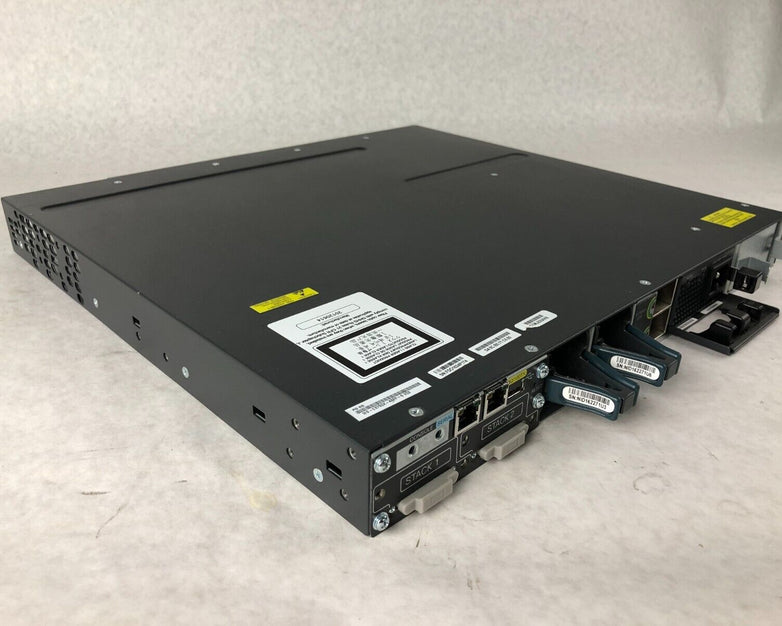 Cisco WS-C3750X-48P-S 48-Port GbE PoE Catalyst Network Switch