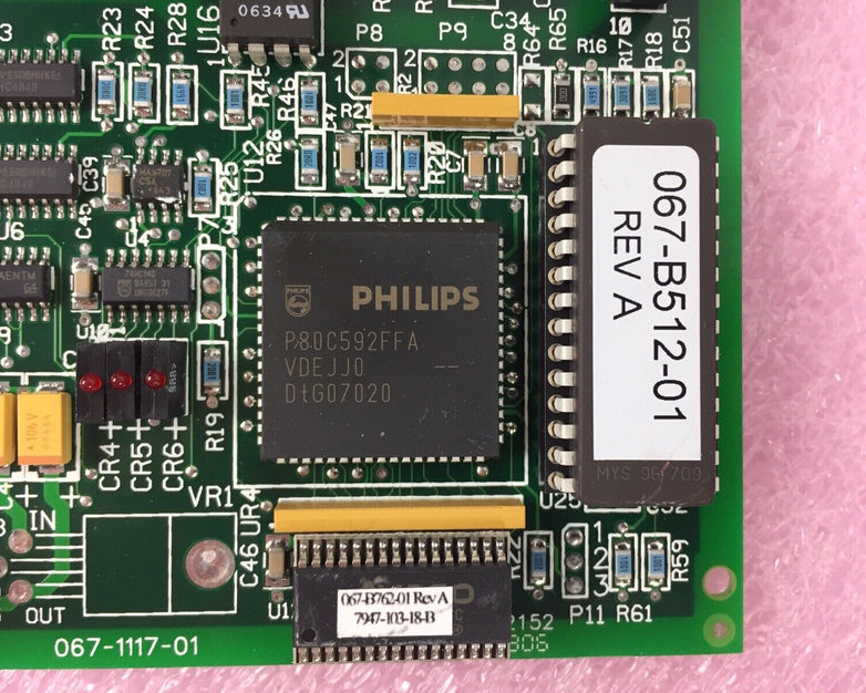 Siemens Bayer 067-B354-01D Dual Servo Pump Control Board 067-1117-01B