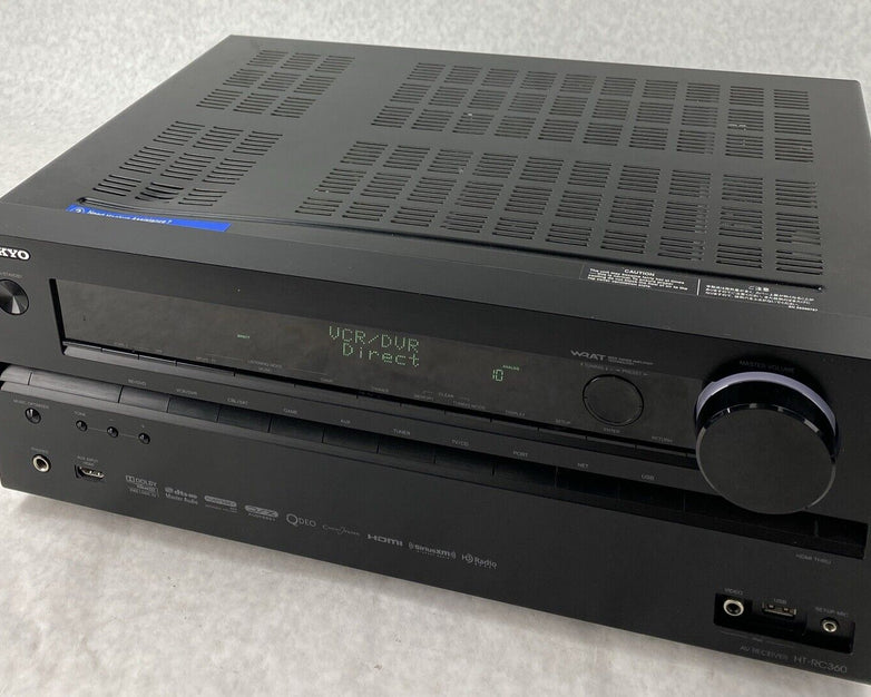 Onkyo HT-RC360 7.2 Channel Network Audio Video Receiver NO SOUND parts repair