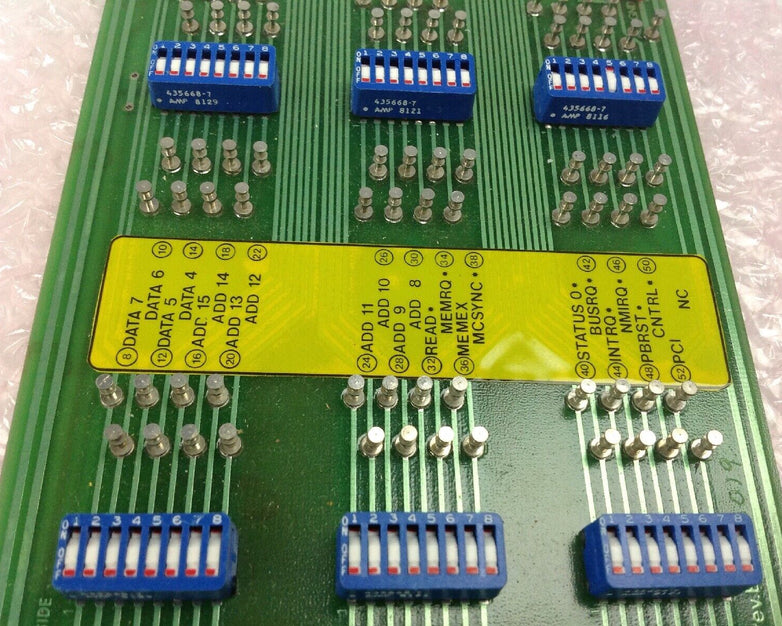 Ace P 2VO 311 Circuit Board 7911/SEC Rev B 06019 Connector Amp 530384-9 8049