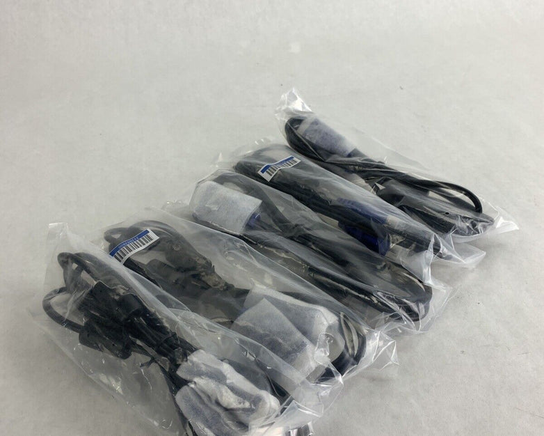 Lot of 5 New Standard 6 Ft VGA Cable Monitor Projector TV 15 Pin DE-15 211097800