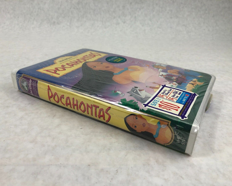 Pocahontas Walt Disney's Masterpiece VHS #5741 NEW Sealed