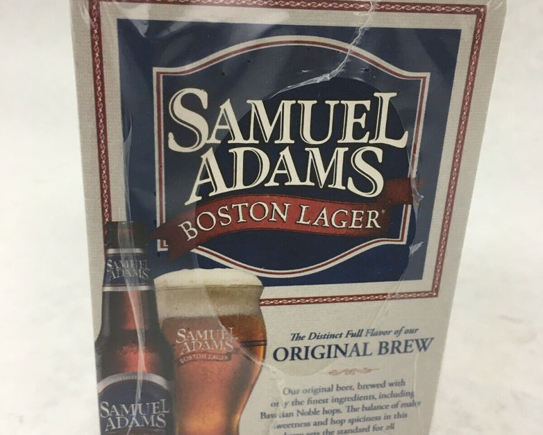 Sam Samuel Adams Beer Coaster Bar Barware Full Sleeve 125 Boston Lager 2010