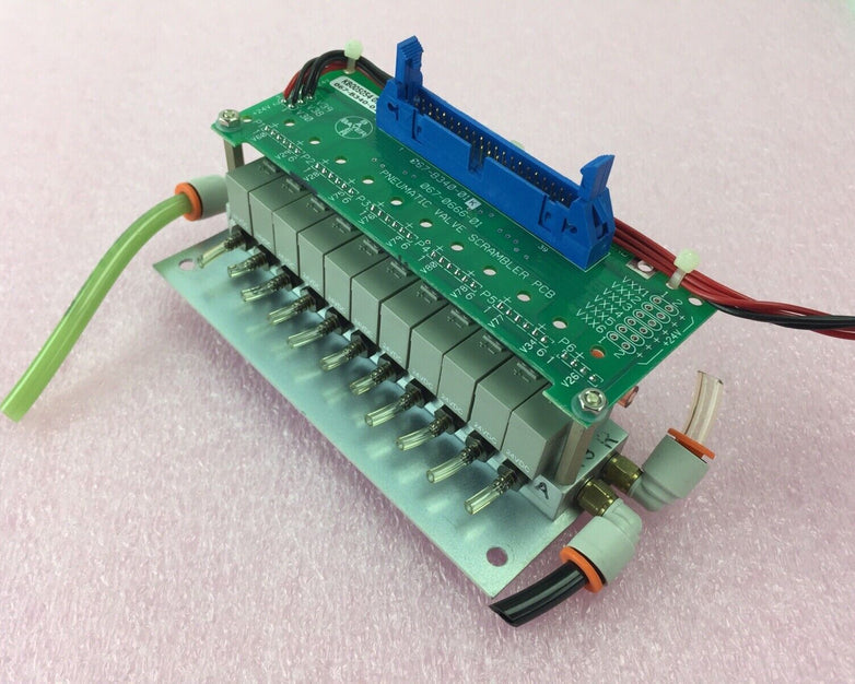 Siemens Bayer - 067-B340-01K - Pneumatic Value Scrambler PCB
