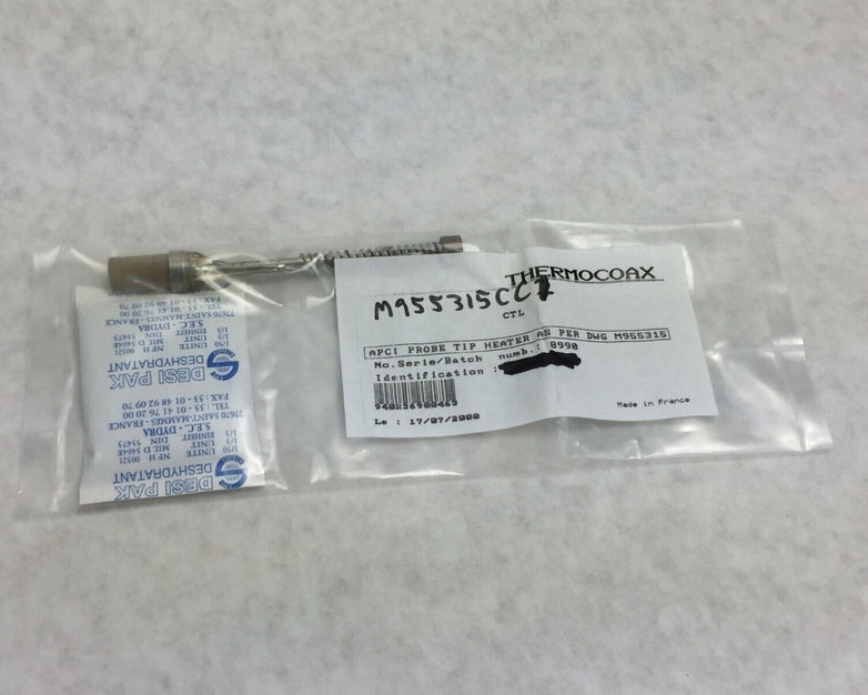 Thermocoax APCI Probe Tip Heater As Per DWG M955315 Factory Sealed