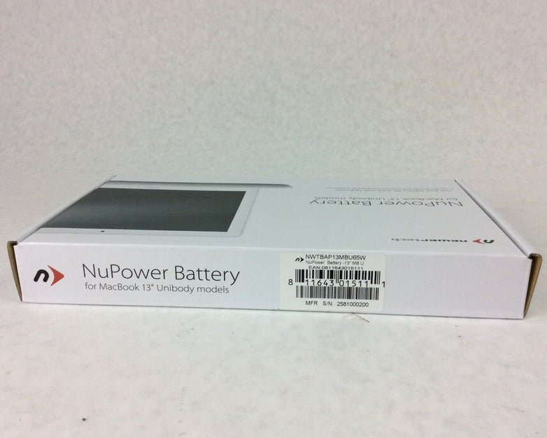 Newertech NuPower Battery 13" Unibody Apple MacBook 6.1 7.1 A1331 Battery 65W