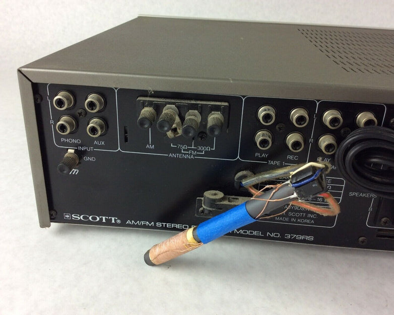 Vintage HH Scott Model 379RS AM/FM Stereo Receiver - No Output