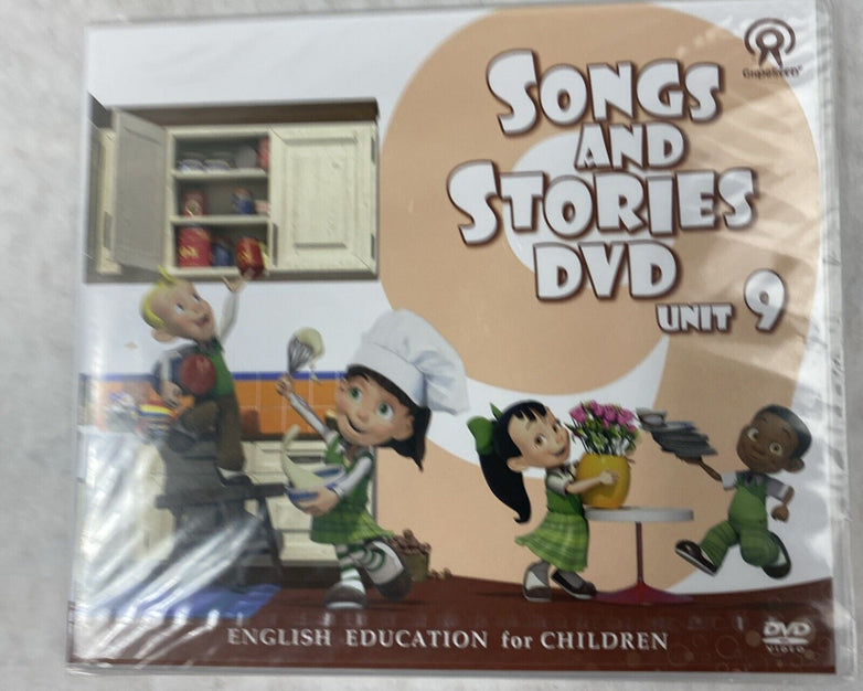 Grapeseed Songs And Stories DVD Unit 9 Brown English Education for Children Kid