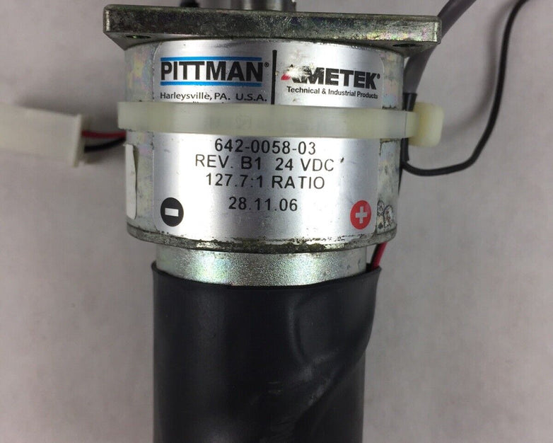 Pittman Ametek 642-0058-03 Rev B1 - 24VDC Motor 7:1 Ratio