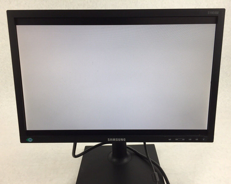 Samsung 19" SE450 Series LED Monitor S19E450BW 1440 x 900 pixels C Grade