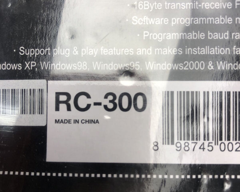 Rosewill RC-300 1 Port Serial PCI Adapter Sealed