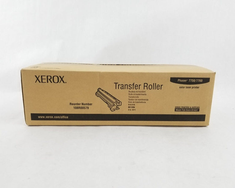 XEROX 108R00579 Transfer Roller Phaser 7750 7760 Color NEW Genuine Sealed in Box