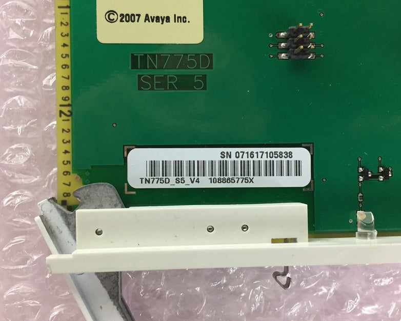 Avaya Definity TN775D V4 Maintenance Board PBX Module Lucent AT&T
