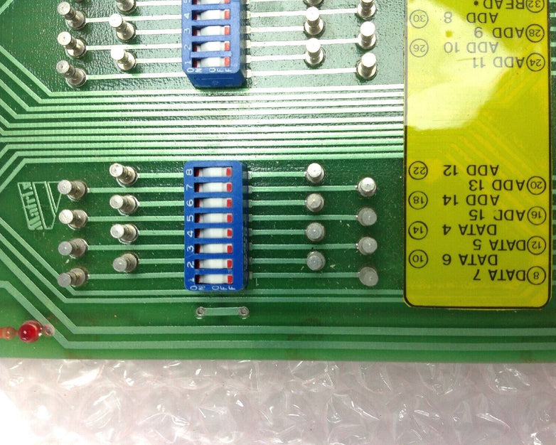 Ace P 2VO 311 Circuit Board 7911/SEC Rev B 06019 Connector Amp 530384-9 8049