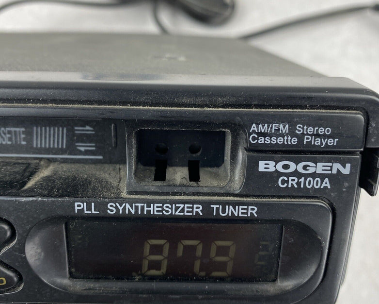 Bogen CR100A AM FM Cassette Deck School PA System Address FOR PARTS