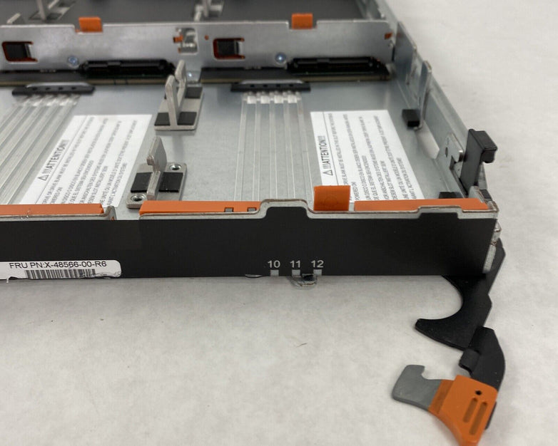 NetApp X-48566-00-R6 12-Slot Drive Shelf Drawer Module-1 w/ Q48SK12033NRFJ IC