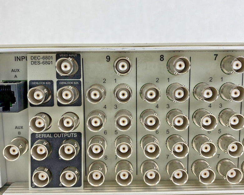 Leitch FR-6804-1 Digital Glue w/ 2x 6804PS1 +8x VSM-6804 cards +1x DEC-6801 card