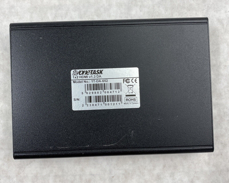 TVOne-Task 1T-DA-652 1x2 Distribution Amplifier HDMI v1.3 NO POWER SUPPLY