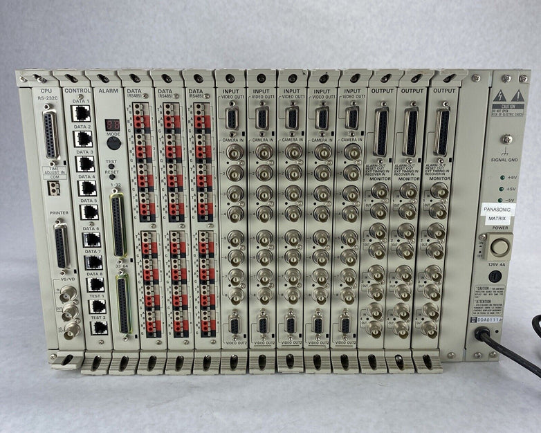 Panasonic Matrix Switcher WJ-SX550c