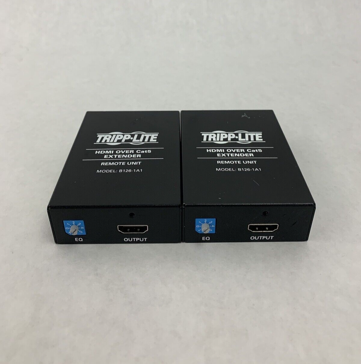 Lot of 2 Tripp-Lite HDMI Over Cat 5 Extender Kit B126-1A1 Untested