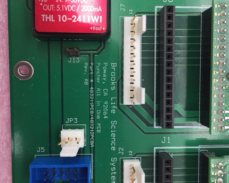 Brooks Systems 483211PCB REV. AB Replacement Board