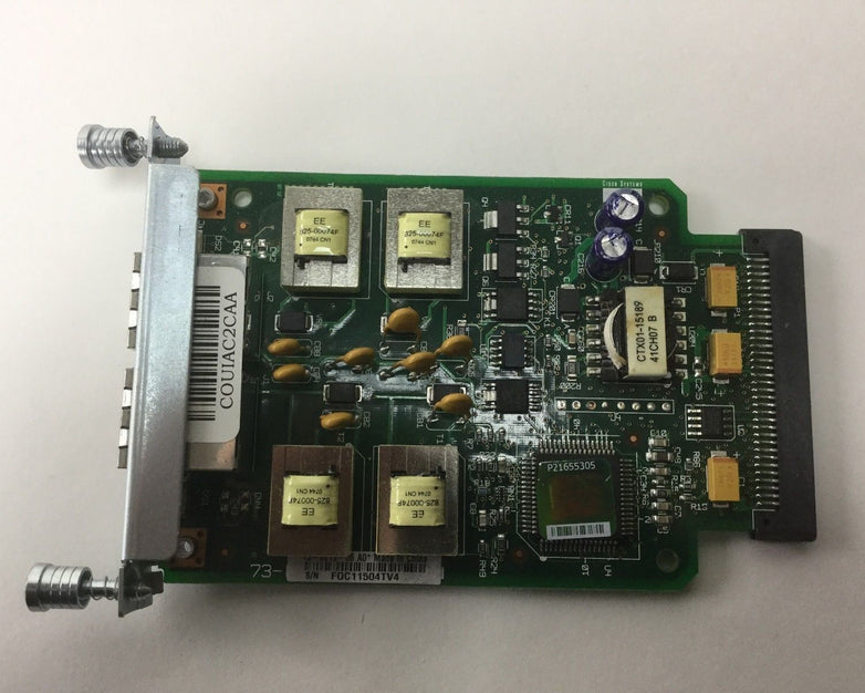 Cisco 73-8219-06 2-Port Voice Interface Card Router