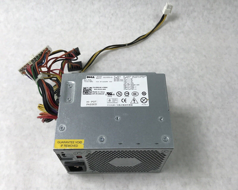 Dell H235PD-01 60Hz 240V 235W 6.5A 24-Pin Power Supply 0M619F-47890-943-01G3