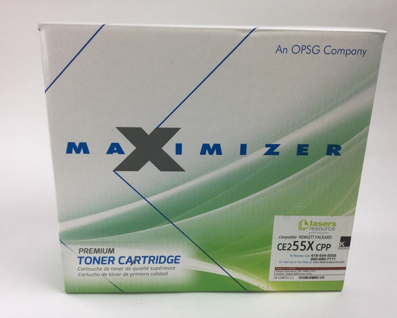 Compatible with HP CE255X CPP Premium Toner Cartridge, Black