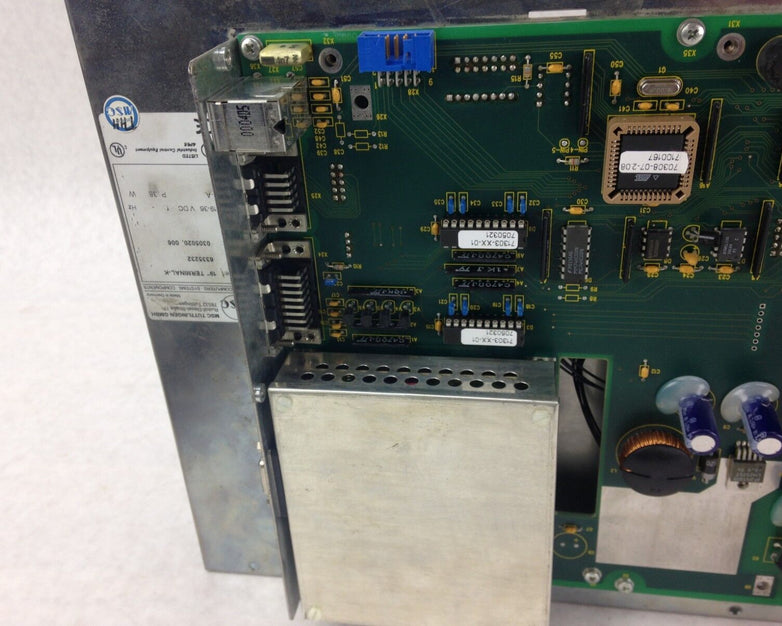 MSC Tuttlingen GMBH 19" Terminal-K 6335237 HMI Operator Interface, For Parts
