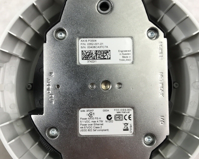 Axis P3304 POE indoor network IP security camera