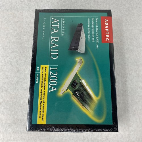 Adaptec ATA RAID 1200A 2-Channel PCI ATA/100 RAID Card AAR-1200A Kit
