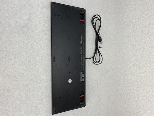 Lot of 5 Lenovo KU-0989 Slim Wired USB Computer Keyboard 54Y9489 Black