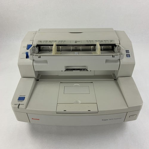 Kodak Truper 3610 Color Duplex Document Scanner 332K Scans Broke Feed Tray