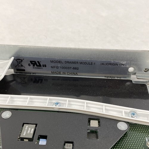 NetApp X-48566-00-R6  12-Slot Drive Shelf Drawer Module-1 w/ Q48SK12033NRFJ IC