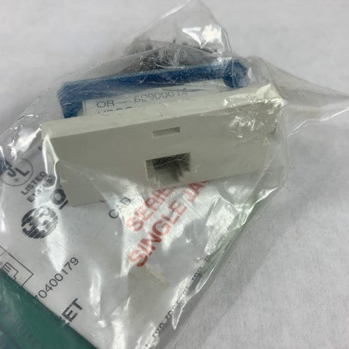 Ortronics OR-60900014 PCB MODULE 1/6P6C 110 UNKEYED USOC FOG WHITE New